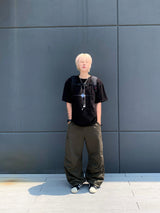 クロススター半袖Tシャツ6C