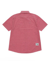 KAIO CHECK HALF SHIRT UNISEX (2COLOR)