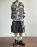 Brue Spray Mesh Hoodie Zip-up