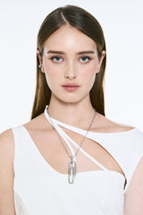 NO.582 [SILVER] CLIP NECKLACE