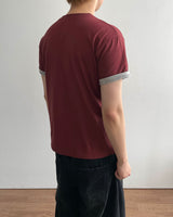 デュエット クロップ ロールアップ ショートスリーブ Tシャツ