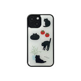 mew cat epoxy bumper case