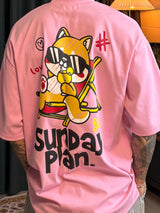 Tanning Puppy Character Short Sleeve 3COLOR