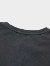 Pigment Henley Neck Long Sleeve 3COLOR