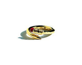 Linning Ring Silver 2 Coral