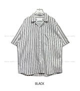 Parry stripe short sleeves shirt