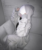 garden set hood zip-up (2colors)
