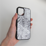 [MADE] zebra glass bumper case (gray)
