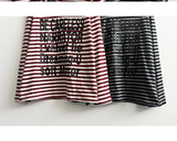 Rosé color Dangara color matching lettering loose fit long sleeve tee 