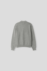 Hachi flow collar knit