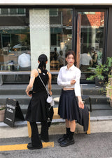  LINE BALANCE CROP SHIRT