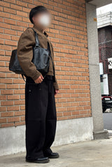 Levi Crack Biker Jacket