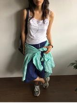 Roy Shirred Flutter Sleeveless (3color)