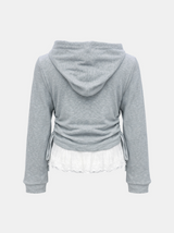 Cloud Lace Hoodie Set