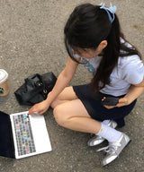 レースストラップメリージェーン - 3カラー
