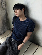 ベロアラウンド半袖Tシャツ
