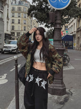 Terry Reversible Camo Flight Jumper
