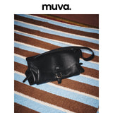 muva. プリーツ レトロ 2WAYショルダーバッグ