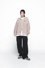 25SS ダメージウォッシュドワイドカーゴパンツ ブラック