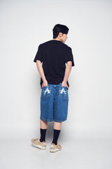 25SS アニメートフォントショートスリーブTシャツ ブラック