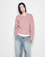 25FW WOMAN Aシンボルニット ピンク