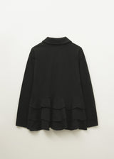 ラフレッドロングスリーブトップ (Black)