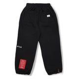 Stay High Wide Jogger Pants Black / Orange