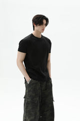 Tencel Boxy Fit Short Sleeve Tee