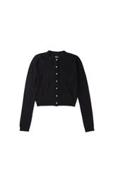Spring soft cardigan set_black