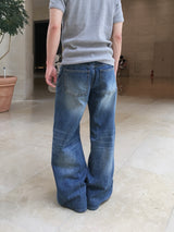 Ness Washed Flare Denim Pants