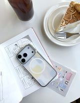 [MADE]レモンクラウド シルバーエポキシ MagSafe iPhoneケース