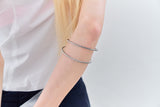 [MADE] TWIST CHAIN BANGLE (SILVER)
