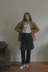  Inuf frill blouse_ivory