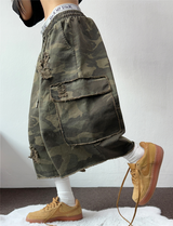 DAMAGE VINTAGE MILITARY BERMUDA PANTS 🖤🩶💚🤎20L0R