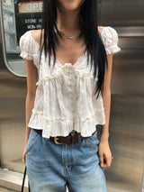 Frill Lace Blouse