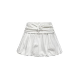 Puffy Drawstring Balloon Skirt
