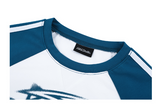 ODSD-Raglan-Track-Semi-Crop-T-shirt - 4 COLOR