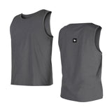 24SS BLACK TAPE  SLEEVELESS (CHARCOAL)