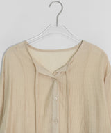 Noah See-through Summer Tie Blouse