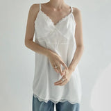 [Hochern] Panelled Lace Bustier Dress - 2 Colors