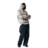 DOUBLE SIDE HOODIE [BEIGE]
