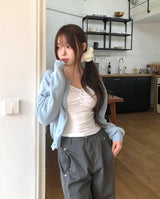 メロニリブシャーリングロングスリーブ