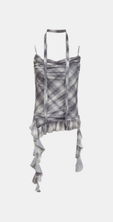 Kenny Frill Checkered Blouse