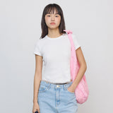 Baby lace tee_ivory