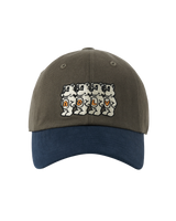 26SS AC ベア刺繍ツートーンボールキャップ
