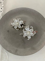 Mini star dot flower hair-pin(1pcs)