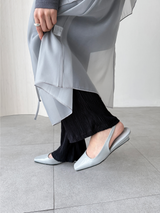 button sheer dress (3color)