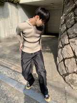 ケネンスプレーフーディドニットジップアップ 2C