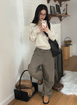 Another 2WAY Leather Clog Shoes (2color)