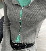 CLOVER PUNCHING NECKLACE
